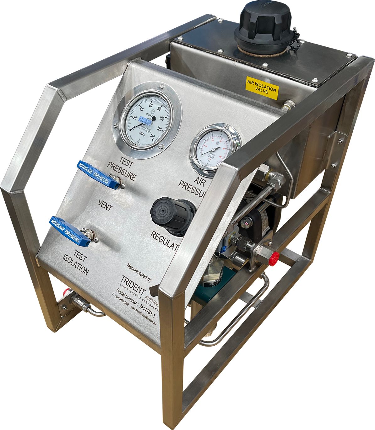 Trident 301 Series Pressure Test Unit